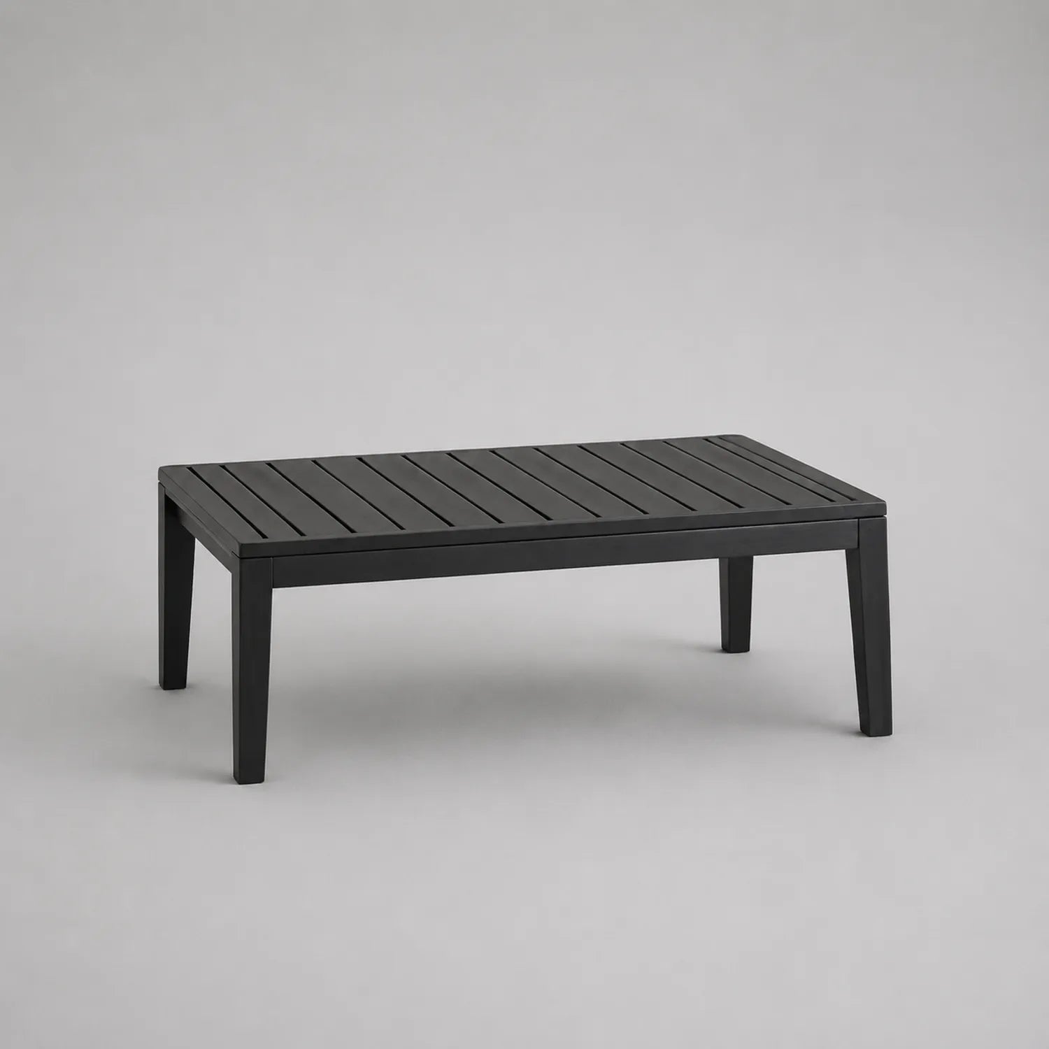 Metalltisch dunkelgrau 120x60x45cm