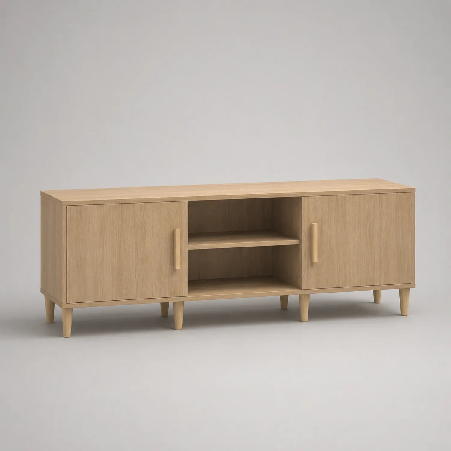 TV-Möbel aus Eichenholz 150 cm